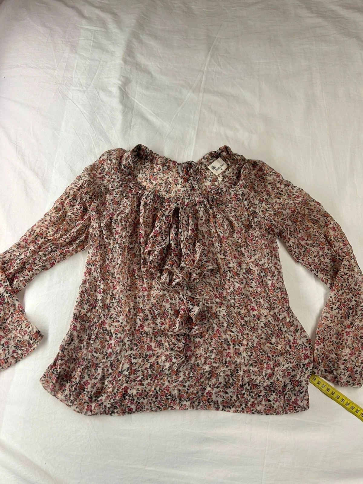 Blouse à motifs vintage multicolore Istella Forest